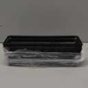 Spice Rack Wall Mount, 4 Pack Pantry Door Organizer & Hanging Storage Baskets Organizer Wall Mount, Large Capacity Metal Spice Shelf for Kitchen Cabinet, Pantry Doors, Bathroom, Shower, Home Decor (Black)