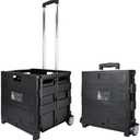 Olympia Tools 85-010 Grand Pack-N-Roll Portable Tools Carrier with Telescopic Handle, 80 Lb. Load Capacity, Black 2025 New Version