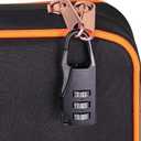 2 x Smell Proof Bag with Combination Lock, Odor Proof Pouch, Travel Storage Case 8.6 x 5 Inch