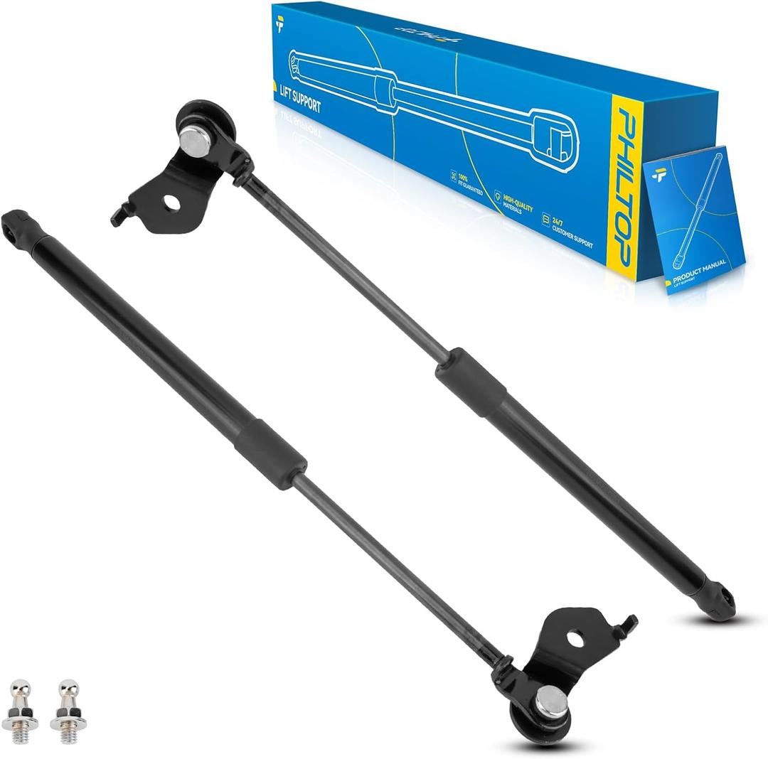PHILTOP Hood Struts Lift Support Replacement Struts, Fit for 1995-1999 Avalon, Replace# TSG329020, 5B8242XM, 53440A9010, 8242XM, 84549R, SG329020, SG3290208, 2pcs