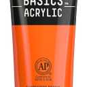 Liquitex BASICS Acrylic Paint, 118ml (4-oz) Tube,  Orange