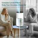 Levoit Core 400S-P Air Purifier Genuine Replacement Filter, AHAM VERIFIDE, Supports HEPA Sleep Mode, High-Efficiency Activated Carbon, Removes Smoke, Odors, Allergens, Core 400S-RF, 1 Pack