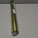 Window Privacy Film One Way Daytime Mirror Tint Treatments UV Heat Control Vinyl Stickers Sun Block Glass Paper Door Covering Reflective,Gold Silver,17.5 Inch x 15.7 Feet