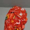 YISUN Christmas Dining Bench Covers, Stretch Printed Christmas Bench Covers, Anti-Dust Removable Bench Slipcover Washable Bench Seat Protector Cover for Dining Room, Bedroom, Kitchen (Red)