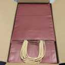 BagDream Gift Bags 8x4.25x10.5 Inches 25Pcs Red Kraft Paper Gift Bags with Handles Bulk, for Retail, Merchandise, Shopping, Recycled Paper Sacks