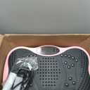 Vibration Plate Exercise Machine, 130 Levels Full Body Workout Vibrating Plate for Lymphatic Drainage Weight Loss, 450 Lbs Capacity Shake Platform with Resistance Bands Bluetooth for Women Men