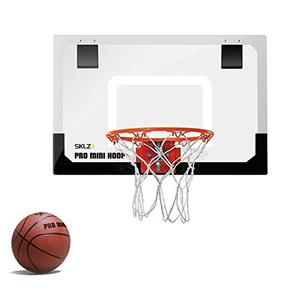 SKLZ Pro Mini Basketball Hoop - 18" x 12" Clear, Shatterproof ...
