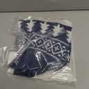 2PCS Dog Christmas Sweater, Soft Warm Pet Clothes Coat for Small Medium Large Dogs and Cats Boy Girl, Fall Cozy Holiday Turtleneck Knitting Collar Pullover Pup Outfit Costume for Thanksgiving New Year (Red+Blue)