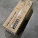 Rolanstar Bookshelf 5 Tier with 4 Hooks, Reversible Corner Bookshelf, 65" Industrial Wooden Bookcase with Open Shelves and Metal Frame for Living Room, Bedroom, Home Office, Rustic Brown