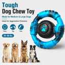 Pamlulu Tough Dog Toys for Aggressive Chewers, Indestructible Dog Toy for Large Dogs, Nylon Chew Toys for Medium Large Breed, Interactive Dog Toys to Keep Them Busy, Dog Birthday