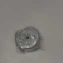 Syhood 20 Yard Glitter Ribbon Wired Edge Waterproof Sparkly Garland for Gifts Wrapping Cards Crafts Wreaths Holiday Decoration(Silver,1.5 Inch X 20 Yard)