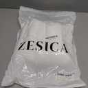 ZESICA Women's Summer Sleeveless Mini Dress 2026 Elegant Crewneck A Line Graduation Cocktail Party Short Dresses, Small