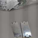 50 Pack 1.5" x 3" Anti-Nail Protection Plate Shield, Cable Protection Sleeves, Safety Nail Plates with Sharp Pointed Prongs for Wood Studs, Steel Cable Wire, Plumbing Wiring Construction