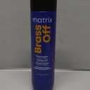 Matrix Brass Off Toning Blue Shampoo - Refreshes and Neutralizes Brassy Tones, For Color Treated Hair, Lightened Brunettes or Dark Blondes (10.1 Fl Oz (Pack of 1))