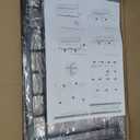 FAHKNS 4 Layer Power Tool Organizer, Heavy Duty Drill Holders Wall Mount, Extended Large Tool Storage Organizer, Tool Rack for Garage Workshop Pegboard, Gifts for Men