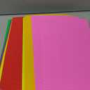 64 Pack Colored Corrugated Cardboard Sheets for Crafts, Art Projects, DIY Signs, 8 Bright Colors (8.3 x 11.8 In)
