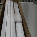 SunnyRoyal Picket Fence Panels White Picket Fence Vinyl PVC Garden Fence for Front Yard Outdoor Decrotion 84'' L x 36'' H (20 Pickets, Straight) (SC-PVCFSIN8436P20)