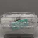 Breastmilk Storage Container with L Shaped Separator Boards, Dividers Will Flatten Standing Breast Milk Bags in Organizer Bins Save Refrigerator Space | 2 Containers-Green