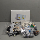 LEGO Creator 3 in 1 Space Roller Coaster Building Toy Set Featuring a Roller Coaster, Drop Tower, Carousel and 5 Minifigures, Rebuildable Amusement Park for Kids Ages 9+, 31142