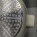 CAROTE Non Stick Frying Pan Skillet, Omelet Pan, Healthy Non Toxic Granite Chef Pan, Induction Compatible Egg Frying Pan with Heat-Resistant Handle, PFOA-Free,Cream White, 8"