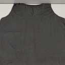 Fisoew Women V Neck Tank Tops Summer Loose Casual Basic Solid Color Sleeveless Shirts Tunic Tops (X-Large, Black)