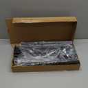 Buzowruil Metal Rolling Clothing Rack Adjustable Freestanding Garment Organizer with Wheels, Space-Saving Design for Home, Closet, Office, or Retail,Black