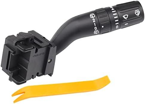 Windshield Wiper Switch Compatible with 2011-2019 Explorer, 2011-2015 Edge, 2013-2018 Police Interceptor Utility, 2011-2017 MKX Replace OE# SW7688, 1S11278, DB5Z17A553AB