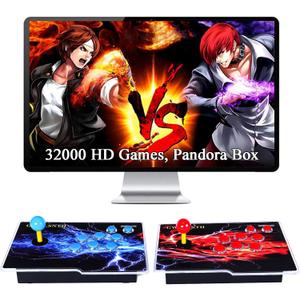 GWALSNTH 32000 in 1 Pandora Box 60S Arcade Games Console,1280X720 Display,Search/Save/Hide/Pause Games,Two Separate joysticks,1-4 Players, 9.8 x 25 x 3 inches