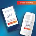 Secret Antiperspirant Clinical Strength Deodorant for Women, Soft Solid, Stress Response, 1.6 Oz