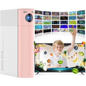 Motion Game Console: Plug and Play TV Video Game System for Indoor Physical Play Interactive - Great Gift for Boys Girls