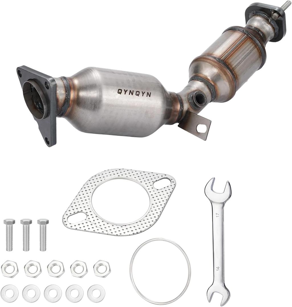 Left Catalytic Converter Kit Fit For Infiniti Q50 2014-2015, G35, QX50, Q60, G37, M35, M37, QX70, Q70, Q70L, FX35, FX37, EX35, EX37 & Nissan 370Z, 350Z,3.5L 3.7L Replace 644029 (EPA Compliant)