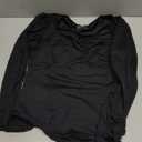 Avidlove Women's Sexy Sweetheart Neckline Bodysuit Tops Long Sleeve Double Lined Thong Body Suits Ruched Outfits.M