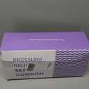 C CUSHION LAB Patented Pressure Relief Seat Cushion for Long Sitting Hours on Office/Home Chair, Car, Wheelchair - Extra-Dense Memory Foam for Hip, Tailbone, Coccyx, Sciatica - Light Grey