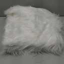Ashler Faux Fur Rug, White Area Rugs, Fluffy Sheepskin Fur Rug, Fuzzy Ultra Soft 2.3 x 3.3 Ft Rugs, Machine Washable Shag Rug, Nursery Throw Rugs for Bed, Living Room