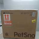 PetSnowy Self-Cleaning Automatic Cat Litter Box with Odor Control TiO2 System, Robot Litter Box with Auto-Packing, App Control, Large Cats & Multiple Cats (2025 Premium Version) (Cream)