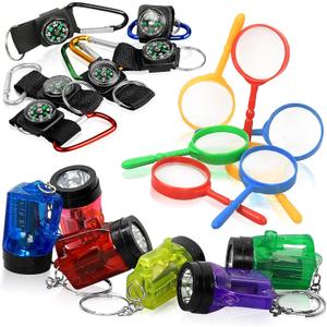 PROLOSO Nature Exploration Kit Outdoor Games Party Favors Toys for Kids Perfect for Adventure Theme Parties, Explorer, Camping, Hikes, Scouts 36 Pack