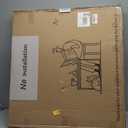 Folding Desk - 31.5" Wood Top Foldable Desk for Small Spaces | No Assembly Required Compact Table for Home Office, Writing, and Study (White)