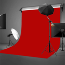 LYLYCTY 10x10ft Red Non-Woven Fabric Backdrop Photography Background Lilac Solid Color Photo Props