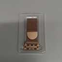 BELONGME Mesh Metal Loop Compatible with Apple Watch Band 40mm 41mm 38mm 42mm Series 11 10 9 8 7 6 5 4 3 2 1, SE 3 2 1 Women Men, Stainless Steel Strap with Magnetic Clasp for iWatch Bands (Champagne Gold)