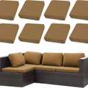 Outdoor Cushion Covers Set,12PCS Patio Furniture Couch Seat Slipcovers, Replacement for Sofa Sectional Chair(CoverOnly)