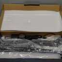 SKYLEO LED Desk Lamp with Slim Base - Adjustable Swing Arm Desk Light, Dimmable, Timer, Eye Protection, Memory Function, 1300LM, 12W, Black