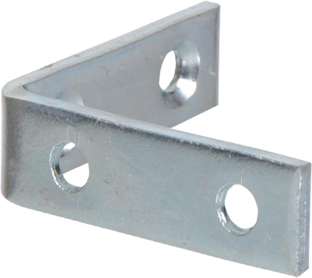 The Hillman Group 851119 3 x 3/4-Inch Corner Brace, Zinc Plated