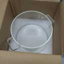 Glass Simmer Pot for Stove Top Potpourri, 1.8L(60 OZ) Clear Cooking Pots with Lids and Handles, Ribbed Glass Saucepan with Cover for Tea, Pot and Pan Cookware Saucepan Set