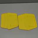 Tenyond Card Holders for Playing Cards - 4 Pack Playing Card Holder w/Foldable Stand for Stocking Stuffer, Travel Game, for Senior, Little or Arthritis Hands, UNO, Poker, Holidays Game Nights, Yellow