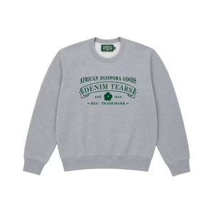 Denim Tears ADG Crewneck Grey Green, Large