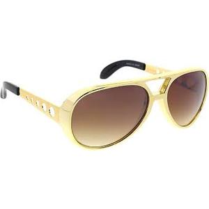 Vaulted Skulls & Co Rock Star Glasses | Aviator Sunglasses | Rockstar Shades | Disco Glasses | Celebrity Sunglasses | King Glasses | Rockstar Accessories | Gold