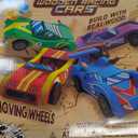 Klever Kits 4 DIY Wooden Race Cars-Build & Paint Your Own Wood Craft Kit, 4 Race Cars Toy, Easy to Assemble Arts Crafts Kit, Birthday Party Presents for Kids Boys and Girls