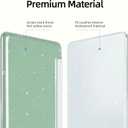 MOROCK Slim Case for All-New Kindle(11th Generation,2024/2022 Release,Model No. RS23CV/C2V2L3), Lightweight Glitter PU Leather and PC Clear Acrylic Back Cover, Auto Sleep/Wake, Glitter White