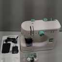 Mini Dual-Speed Sewing Machine Double Needle & Double Thread 12 Stitch Modes Beginner-Friendly Household Sewing Machine, ldeal for Adults & Beginners