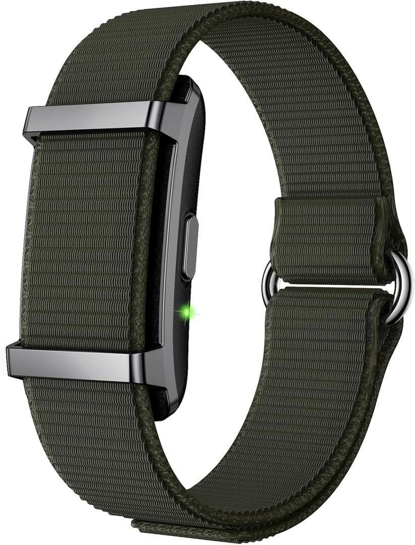Smart Bracelet,Activity Trackers for Man&Women,Fitness Tracker Band, 24H Sleep Tracker,All-Day Continuous Heart Rate Blood Oxygen Stress HRV Monitor,170+ Sport Mode with Free APP (Green)
